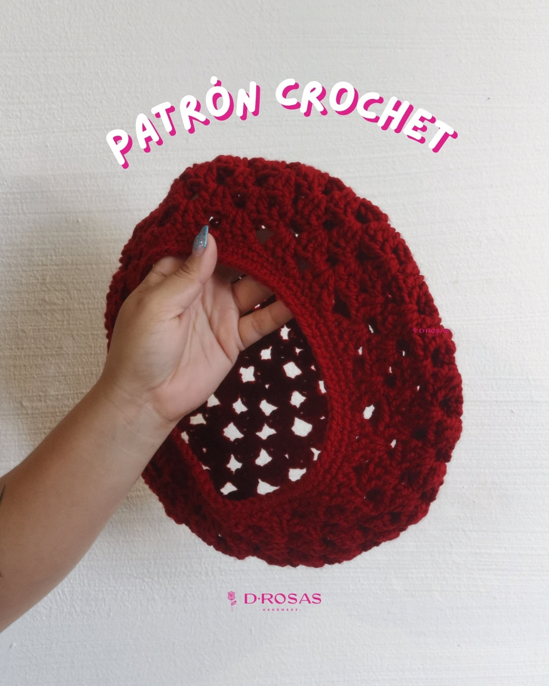 Patrón crochet - Boina Karla