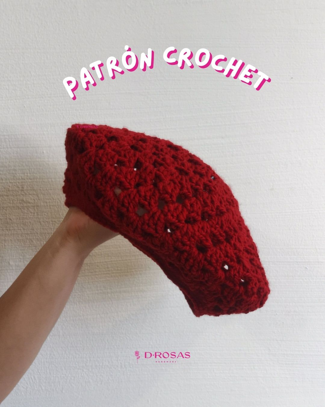 Patrón crochet - Boina Karla