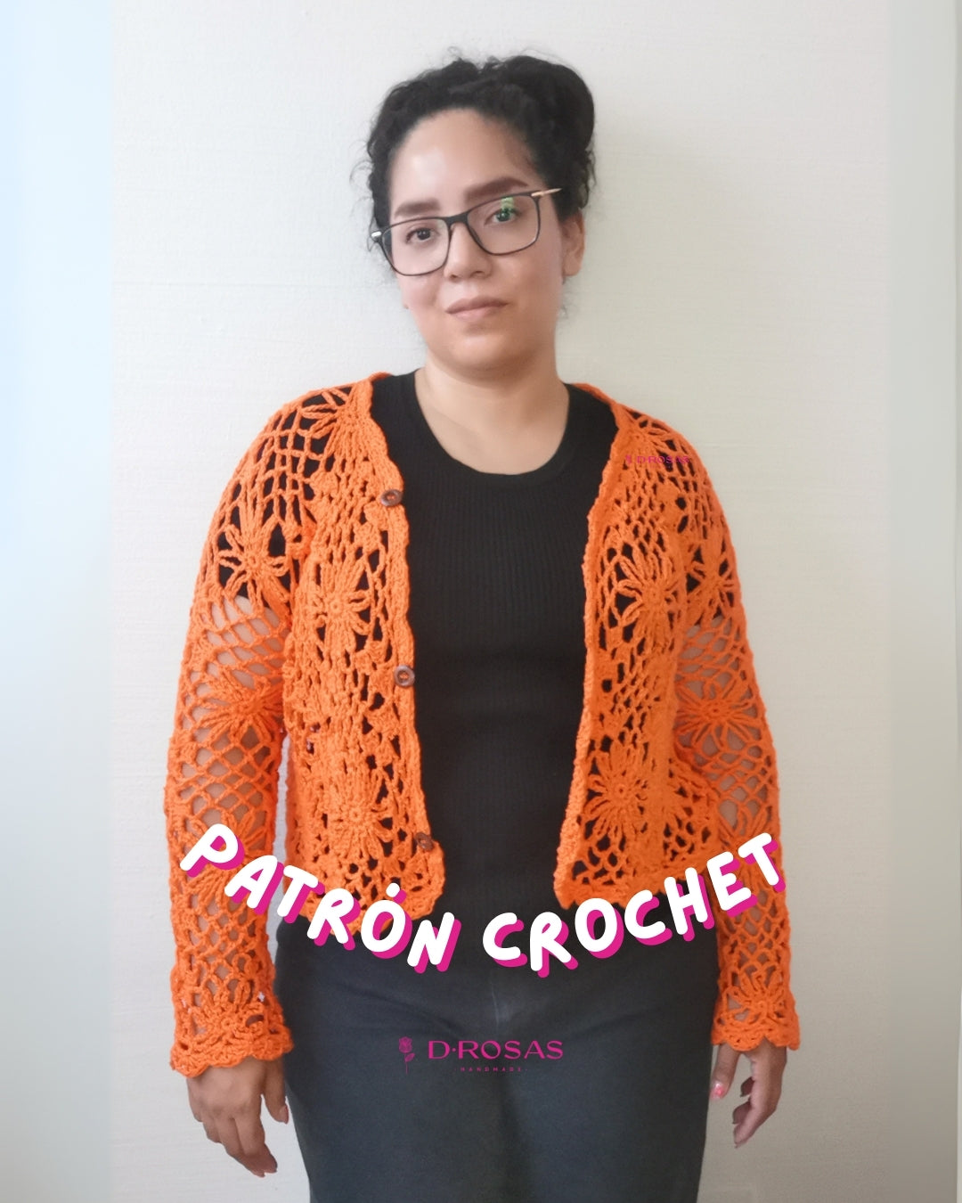 Patrón crochet - Cardigan ofrenda