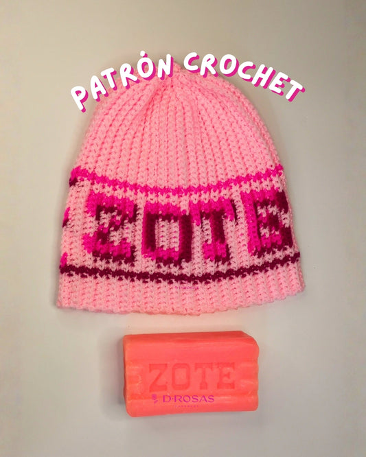 Crochet Pattern - ZOTE Soap Hat
