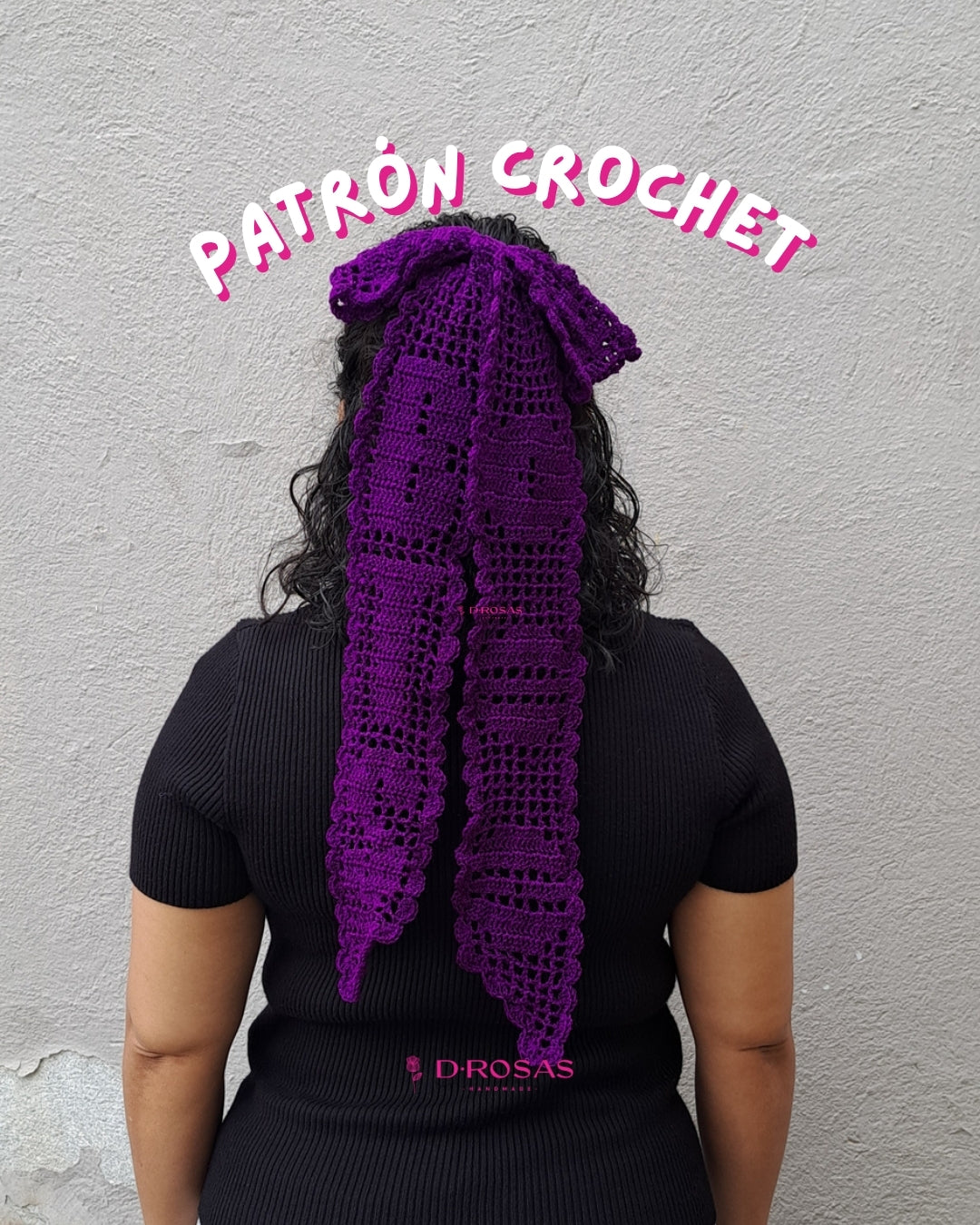 Patron crochet - Moño BTS ARIRANG con bias