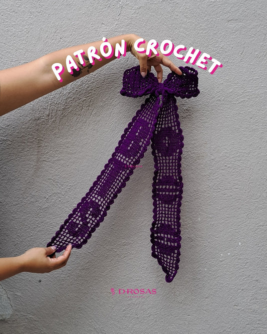 Patron crochet - Moño BTS ARIRANG con bias