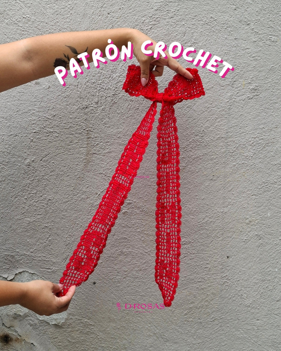 Patron crochet - Moño BTS ARIRANG con bias