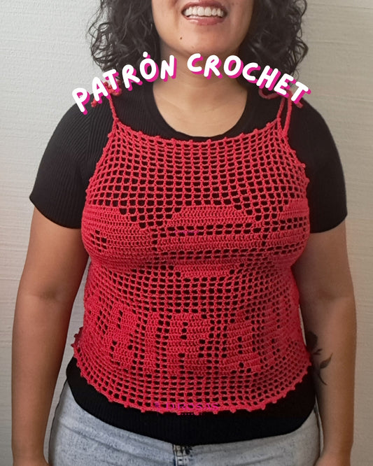 Crochet pattern - BTS ARIRANG Top
