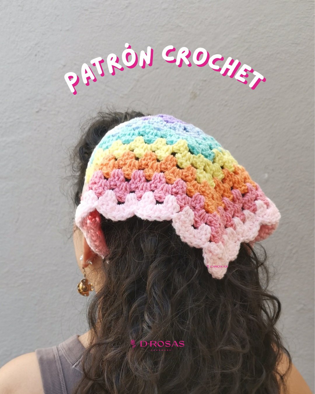 Patrón crochet - Bandana