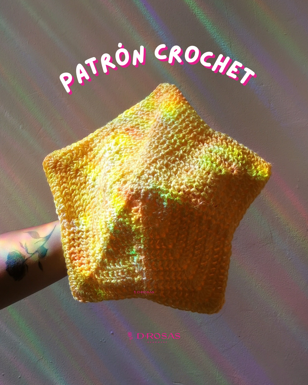 Patrón crochet - Boina Estrella