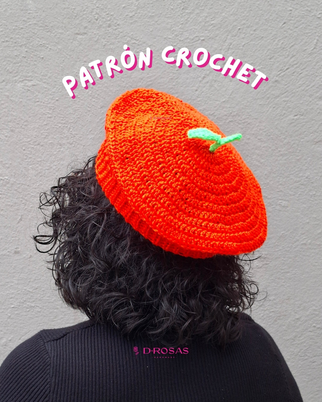 Patron crochet - Boina mandarina