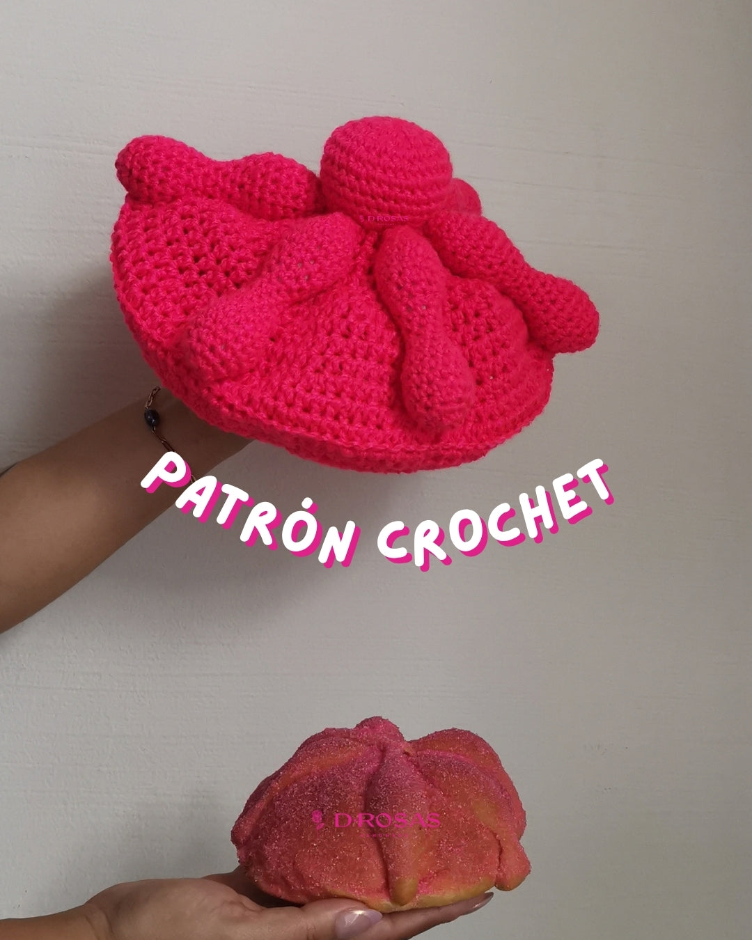 Crochet pattern - Bread of the Dead beret