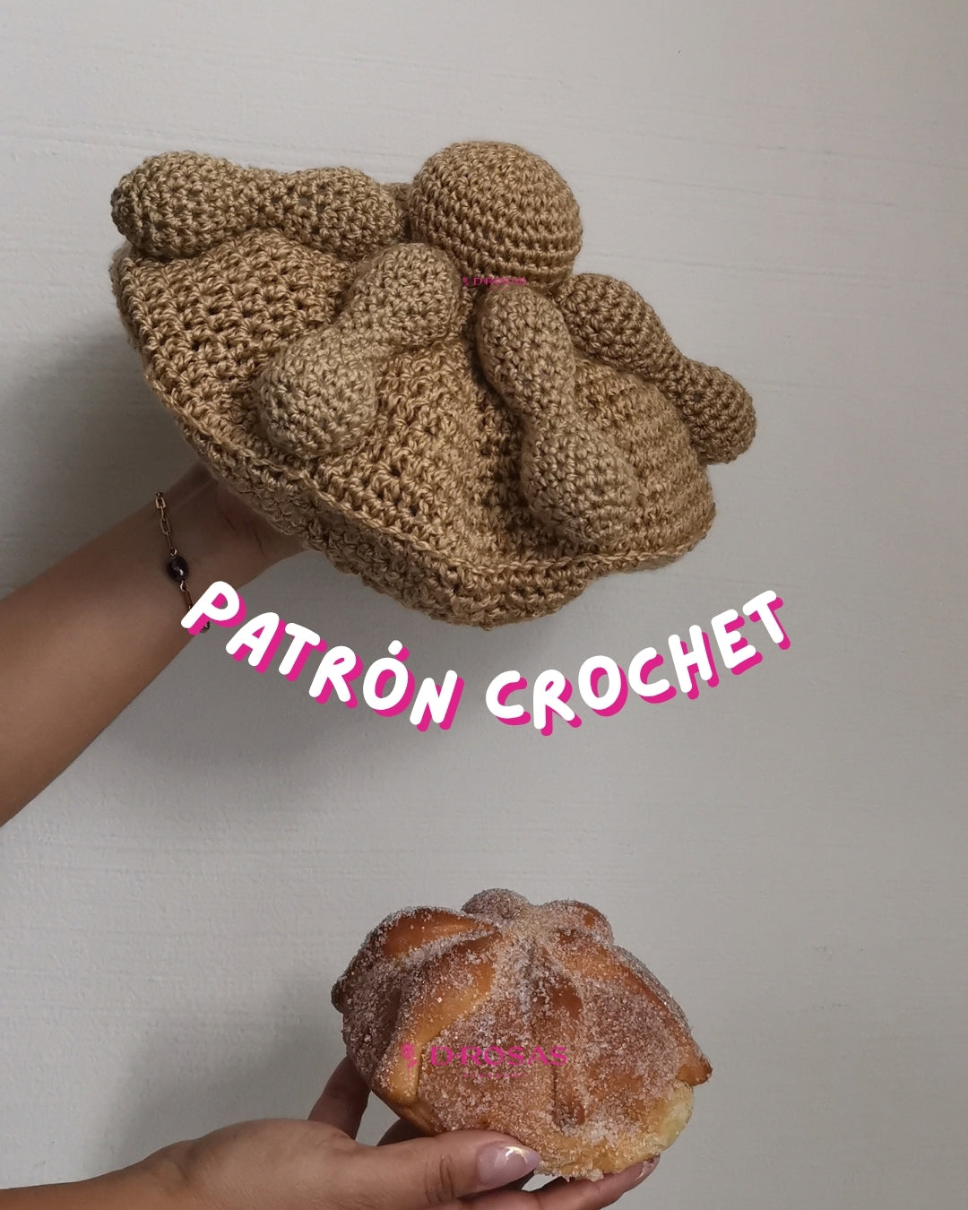 Crochet pattern - Bread of the Dead beret