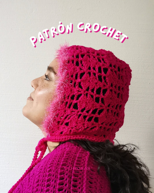 Patrón crochet - Bonnet Amaya